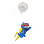 Veealune kaunistus Ujuv surfipoiss vaalaga ratsutav t&uuml;druk Anime figuur Maastikukujundus K&auml;sit&ouml;&ouml; Tank Ujuv Sisustus Akvaariumi tarvikud lilla