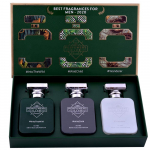Parf&uuml;&uuml;miklubi Parim meeste l&otilde;hn kinkekomplekt, 3 t&uuml;kki(Into The Wild + Wild Child + Wanderer) Kestus kuni 24 tundi (Parf&uuml;&uuml;mvesi), Parim kingitus meestele 50ml*3