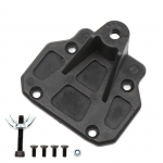 Metallist varurehviraami varurehvi kronsteini ratas koos LED-valgustusega Axial SCX10 III Jeepi jaoks NO LED Light must