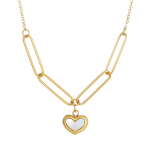 2023. aasta moe t&uuml;druku ripats kaelakee moe luksuslik t&uuml;druku kaelakee kingitus valge armastuse ripats Puhta armastuse elegantne ehete armastaja kaelakee kuld