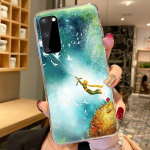 V&auml;ike prints ja Fox TPU telefoni&uuml;mbris Samsung Galaxy S20 FE S21 Ultra 5G S10 S10E S8 S9 Plus S7 silikoonist pehme kate Samsung S21