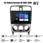8-tolline 2-din Android-autoraadio multimeediumivideopleier Subaru Forester SG 2002-2008 jaoks koos nupunupuga Carplay WiFi 2+32GB 1+32GB