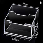 L&auml;bipaistev visiitkaardiriiul suure mahutavusega lauaarvuti visiitkaartide tugev ja vastupidav visiitkaartide hoiukarp