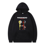 Uued Radioheadi Hupparid Punk Rock B&auml;ndi Prindiga Streetwear Unisex Naistele Vintage Mood &Uuml;legabariidilised Dressipluusid Huppariga Pulloverid Treening&uuml;likond 2XL beige