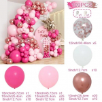 Roosa Macaron Balloon Garland Arch Kit Pulmapeo Sisustus Lastele Baby Shower Lateks &otilde;hupallikett Pulmapeo Baloon Other