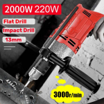 3000 RPM 2000 W elektriline k&auml;eshoitav l&ouml;&ouml;ktrell Lamedad puurp&uuml;stolid K&auml;sipuurid Momendikeeraja mutriv&otilde;tme m&otilde;&otilde;teskaalaga