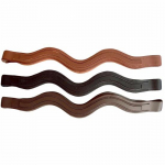 (Double U) Wave Empty Channel Nahast polsterdatud hobuste kulmupael Pony (38 cm) parkkoor