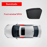 Magnetiline auto p&auml;ikesevari Chevrolet Groove 2021 jaoks &ndash; kohandatud p&auml;ikesevari, auto k&uuml;ljeakna v&otilde;rkkardinad p&auml;ikesesirmi kilp Front window 2pcs