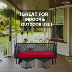 Premium suur kahekohaline kiiktool rippuv v&otilde;rkkiik/Jhula t&auml;iskasvanutele/ 2-kohaline kiik/ 10 x 10 x 4 Centimeters