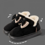 Naiste talvised soojad kunstnahast seemisnahast kodu l&uuml;hikesed saapad Fliisvoodriga libisemisvastased siseruumides kasutatavad k&otilde;rged toasussid Pahkluu papud Naistele Palus voodriga majakingad 36/37