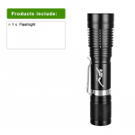 Super ere sukeldumise taskulamp kaasaskantav 200 meetrit sukeldumist&otilde;rvikud IPX8 veekindel sukeldumislamp veealune jahilatern kalap&uuml;&uuml;k without battery must