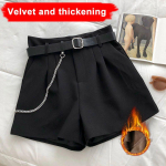 Vabaaja mugavad, elegantsed v&ouml;&ouml;ga l&uuml;hikesed p&uuml;ksid Naiste &otilde;hukesed laia s&auml;&auml;rega A-kujulised l&uuml;hikesed p&uuml;ksid S