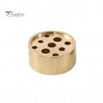 Dekoratiivne miniviirukihoidja vasest kuumakindel viirukialus 9 auguga Creative Sandlipuu viirukip&otilde;letiga S