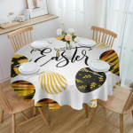 Lihav&otilde;ttemunade tekstuur Moodne &uuml;marlaudlina festivali einestamine Veekindel laudlina lauakate pulmapeo sisekujunduseks 4pcs 33x48 Table mat