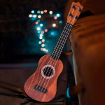 Simulatsioon 4 keelpilliga sopran Ukulele reguleeritav alushariduse m&auml;nguasi algajatele