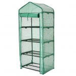 Kaasaskantav PVC kasvuhoonekate L&otilde;hnatu kokkupandav vananemisvastane kasvuhoone kate v&auml;ikese lillemaja lasteaia jaoks roheline