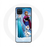 Coque Samsung Galaxy A12 La Reine Des Neiges Elsa Anna Olaf