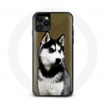 Iphone 13 pro &uuml;mbris Husky mustvalge