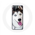 Oppo A53 &uuml;mbris valge Siberi husky sinised silmad