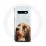 &Uuml;mbris Samsung Galaxy S10 Blonde Haavatavate kohalike t&otilde;ugude jaoks