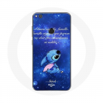 &Uuml;mbris Huawei P8 Lite 2017 Stitch Ohana Quote jaoks