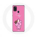 Coque pour Samsung Galaxy A21S BTS Bangtan Sonyeondan BT21 Shooky Suga Et Cooky Jungkook