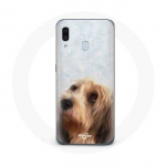 Coque pour Samsung Galaxy A20e Petit basset griffon vend&eacute;en