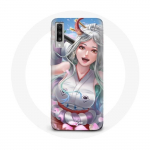 Coque pour Samsung Galaxy A70 Yamato One Piece Anime