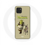 Coque pour Samsung Galaxy A03 Shrek et l'&acirc;ne Film