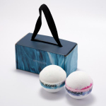 Bathology bath bomb large capacity bath bomb 2-piece bath bomb gift set bath ball, 200g