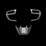 my good car Chrome Car Steering Wheel Buttons Knob Cover Trim Sticker Accessories for Jeep Compass 2017 2018 Renegade 2015 h&otilde;be