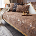 Luksuslik pronksjas diivani kate elutoale K&otilde;ik hinna sees libisemiskindel diivanipadja matt diivanir&auml;tik Sektsioonkuhvani kate Kodusisustus 90x120cm 1pcs