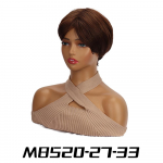 MISS WIG s&uuml;nteetilised segatud hallid mustad l&uuml;hikesed parukad Naturaalsed parukad Kuumakindel juukseparukas naistele igap&auml;evaseks Cosplay peokandmiseks 25cm