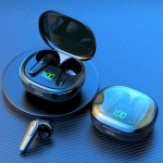 Uus Bluetooth-peakomplekt Sports Wireless Ultra-pika akuga k&otilde;rvasisese Bluetooth-peakomplekti t&uuml;&uuml;p must