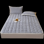 Uus Milk Velvet tepitud madrats, flanell, paksendatud &uuml;hev&auml;rviline tatami matt madratsi kaitsematt 90*200cm