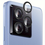 Xiaomi 13T/ 13T Pro Redmi Note13 Pro Plus Poco X6 Pro kaamera objektiivi kaitse metallist r&otilde;ngast karastatud klaasist objektiivi kile p&otilde;rutuskindel kate Xiaomi 13T must