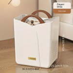 M&auml;&auml;rdunud pesukorv, pesu hoiukorv, kodune pesukorv, pesukorv extra Large-coffee Handle valge