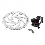 Jalgratta ketaspiduriketas mehaanilise pidurisadulaga 160mm trossikomplekt - tagumine Front Caliper Rotor