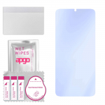 apgo Ultra-Clear 9H Hybrid protective glass compatible with OnePlus 6T, flexible nano glass, great replacement for tempered glass, scratch-resistant,