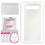 apgo MATTE Protective Skin Sticker for the back compatible with Meizu 17, Wrap Film, Hydrogel Film, Flexible, Soft TPU with positioning layer easy ins