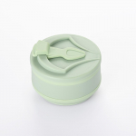 Silikoonist kaasaskantav kokkupandav pudel, teleskoop-kompressioon-reisi kokkupandav k&otilde;rge temperatuuriga v&auml;listass 350/500 ml 350ml roosa