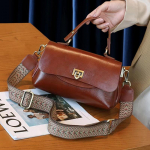 Ehtsa Nahast K&auml;ekott Naistele Uue Retro Stiili OL T&ouml;&ouml;le K&auml;imiseks Naiste Kott Lai Moodne Mitme Taskuga &Uuml;he &Otilde;la Crossbody Kott