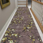 Luksuslikud koridori pikad vaibad jooksjale Esik Sinine kuldne žakaarmatt elutuba hotelli trepimatt libisemiskindel koduk&ouml;&ouml;gi vaip 60x300cm 23.6x118in