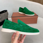 Suvised Unisex Slip On vabaajajalatsid Mood pehme tallaga naiste kingad Mood nahast meeste kingad 44 punane