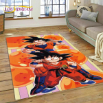 Anime 3D D-Dragon-Ball Jaapani multifilmi vaibavaip elutoa magamistoa sisekujunduseks, libisemiskindel p&otilde;randamatt diivani uksemati jaoks 120cm x 160cm