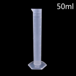 10/25/50/100/250 ml plastikust m&otilde;&otilde;tesilindriga laboritesti gradueeritud toru 10mL