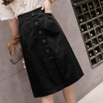 Naised Seksikad kitsad A-joonega k&otilde;rge v&ouml;&ouml;kohaga puusa seelik P&otilde;lveni ulatuv hargiga t&otilde;mblukk Klubi vabaaja kodukontor XXL valge