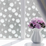 Hea kodusisustus Magamistuba Populaarne kvaliteetne aknakile l&auml;bipaistmatu matt 1 tk klaasikleebised Privaatsus kleepuv aknaklaas 45 * 100 cm 10