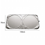 Autoakna p&auml;ikesevarju kate P&auml;ikesevari esiklaasi visiirikaitse Tuuleklaasi kokkuklapitav Automaatne UV-kaitse Kardinate kujundamise tarvikud