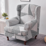 Wingback Tooli kate 2 t&uuml;kki/komplekt Stretch diivani kate Tugitooli kate Diivan m&ouml;&ouml;blikaitse elastne p&otilde;hi elutuppa 1-seater